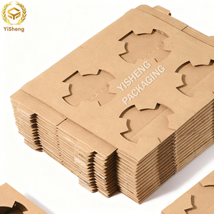 <span class=keywords><strong>Portabicchieri</strong></span> in Cartone Ondulato Riciclabile per Bevande da <span class=keywords><strong>Asporto</strong></span>, Portabevande Ecologico - Product Image 1