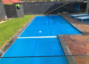 Upgraded PE Solar Covers for <b>Pool</b>-Small-Bubble Design 9mm Diameter UV Resistant & Foldable Takes Less Space for More Loading - Product Image 5