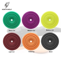 Auto Polier pad 6pcs Pack Auto Beauty liefert 5 Zoll 6 Schritte Schaumstoff polster Detail lierung Pflege Auto Polier pad Kits für Auto politur