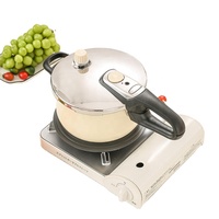 Olla a presión de acero inoxidable para cocina, olla a presión de gas e inducción de grado alimenticio, ahorro de energía, gran oferta
