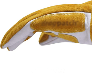 Gm1611 lớn Top Grain da bò Găng tay da gia cố Palm & ngón trỏ để bảo vệ thêm MIG Hàn ngọn đuốc phụ kiện - Product Image 3