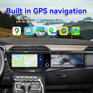ZWNAV Double écran 24,6 pouces pour Ford Territory 2019-2021 <span class=keywords><strong>Android</strong></span> 15 Autoradio GPS Navi Tableau de bord numérique - Product Image 3