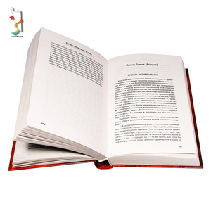 Custom NOVEL Story Hardcover High Quality Thick BOOK Paperboard Packaging Printing <strong>Services</strong> On Demand For Magazine Catalogue - Product Image 1