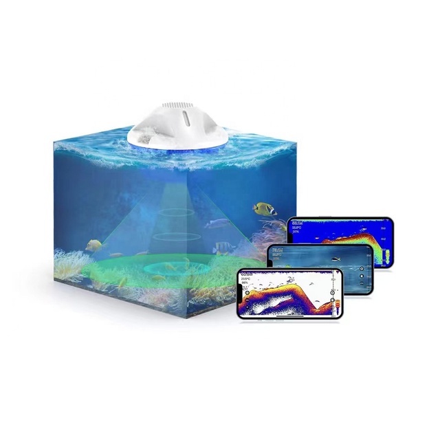 WINFULL SmartPhone Wireless Control Underwater Echo Sounder Portable Sonar Sensor Fish Finder 3-5 Hours Battery Fishing Fishing