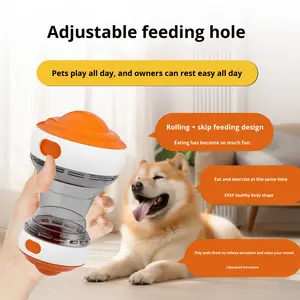 <span class=keywords><strong>Jouet</strong></span> pour chien et chat en <span class=keywords><strong>plastique</strong></span>, distributeur de friandises pour animaux de compagnie, balle interactive à mâcher, divertissement autonome, petit canard jaune, vente chaude - Product Image 4