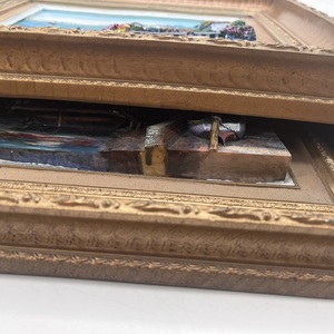 Cornice Fotografica Artificiale di Lusso, Artigianato Unico in Poliresina Art Deco per Decorazione Murale Interna - Product Image 2