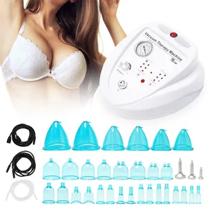 Máquina de potenciadores de senos populares, Spa al vacío, salón de belleza, terapia de vacío, realce de glúteos, máquina de masaje con extractor de leche