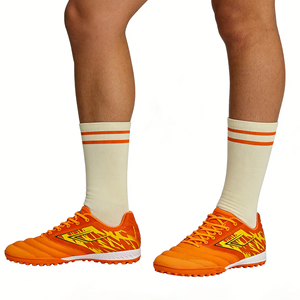 SAIFEINU 2026 <span class=keywords><strong>Scarpe</strong></span> da Calcio Uomo Primavera Estate, in Microfibra Arancione, Suola Antiscivolo RB, <span class=keywords><strong>Scarpe</strong></span> da Allenamento TF per Terreni Sintetici, Vendita all'Ingrosso - Product Image 1