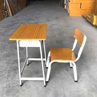 Chaises de bureau en plastique en métal traditionnelles et modernes pour étudiants et enseignants pour une utilisation en atelier scolaire
