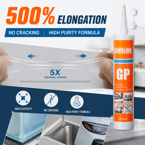 Usine professionnelle de <span class=keywords><strong>mastic</strong></span> silicone neutre OEM - Personnalisation de toutes les couleurs RAL et emballages - Colle neutre pour les grossistes - Product Image 3