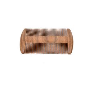 Customized Logo Highest Quality Wood Double Sided Sandalwood Beard <b>Wooden</b> <b>Comb</b> - Product Image 5