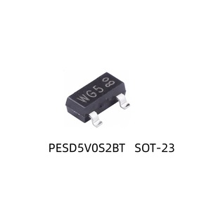 ไดโอดป้องกันไฟฟ้าสถิต PESD5V0S2BT แบบ SOT-23 ชนิดติดตั้งบนพื้นผิว ไดโอด TVS 5V สำหรับป้องกันไฟกระชากแบบคงที่ - Product Image 3