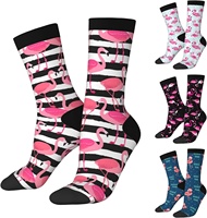 Chaussettes unisexes amusantes pour hommes, motif personnalisé, art coloré, coton respirant, logo numérique, séchage rapide