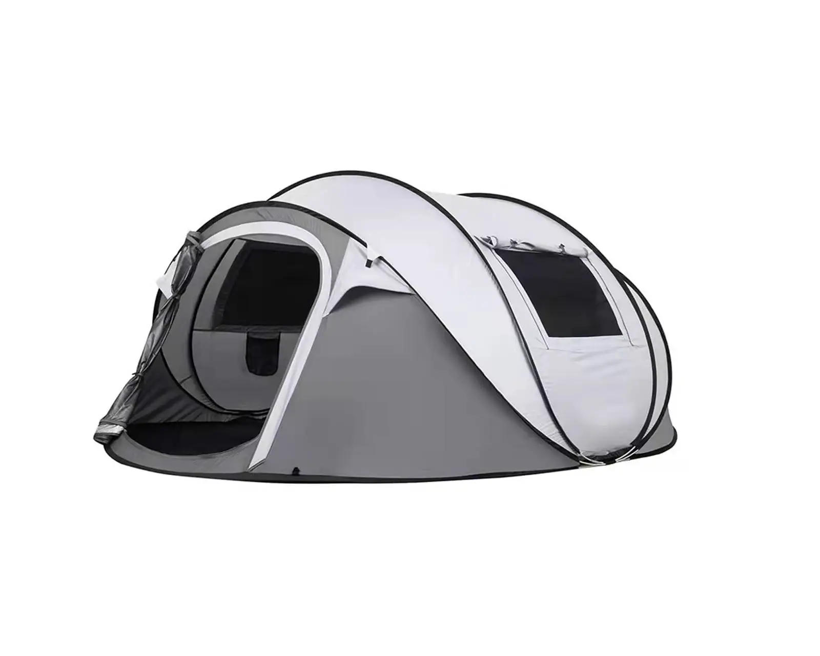 Портативная палатка на открытом воздухе для семейного друга, палатка для кемпинга, мгновенная простая установка