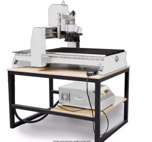 CNC Router 6090T Single Spindle 3 Axis Wood Engraving <b>Machine</b> PLC Motor Pump Gear Dust Collection System 220V High Accuracy High - Product Image 1