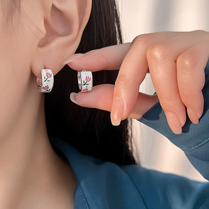 <span class=keywords><strong>Orecchini</strong></span> a Fiore di <span class=keywords><strong>Tulipano</strong></span> in Argento S925 Super Fairy 2024 con Design Minimalista, Stesso Bottone per Orecchio per Occasioni Regalo - Product Image 5