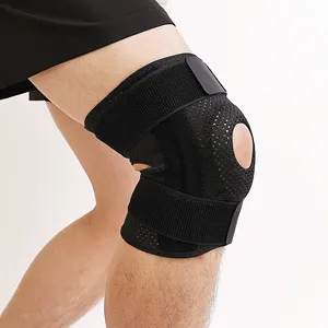 Knie-Sport Laufen Bergsteigen Meniskus-Laufen Basketball-Band Knie-Verletzung Kniebeschutzgürtel-Schutzgürtel