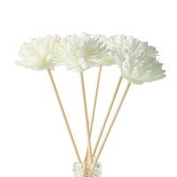 Vente en gros de fleurs artificielles en coton pe aromathérapie sans feu ensemble de fleurs séchées accessoires volatiles pour la décoration intérieure air