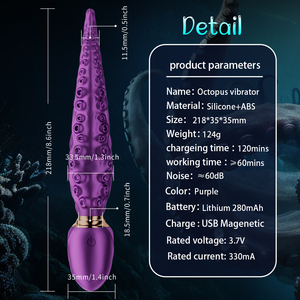 Mainan seks dewasa <span class=keywords><strong>Vibrator</strong></span> peluru mainan seks Anal Masturbator pria tongkat <span class=keywords><strong>Vibrator</strong></span> wanita tenteng gurita disesuaikan pabrik - Product Image 6