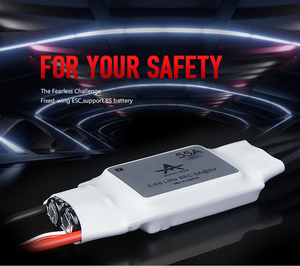 T-MOTOR Metal 55A 6S UBEC 2-6S Lipo Brushless DC 5V/5A BEC Output Firmware ESC pour RC à aile fixe - Product Image 5