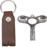 Étui de protection en cuir PU pour clé de batterie, étui portable pour mini clé métallique, accessoires pour instruments de musique
