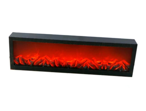 Cheminée électrique murale moderne avec télécommande et fonction de chauffage pour utilisation en intérieur dans le salon - Product Image 3