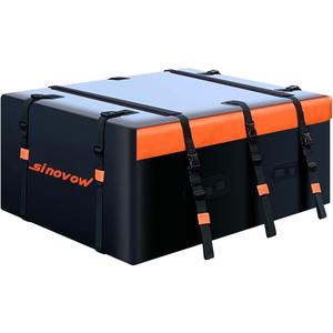 20 piedi cubi sul tetto Cargo Tpu Bag impermeabile supporto per auto con 6 ganci porta bagagli - Product Image 1