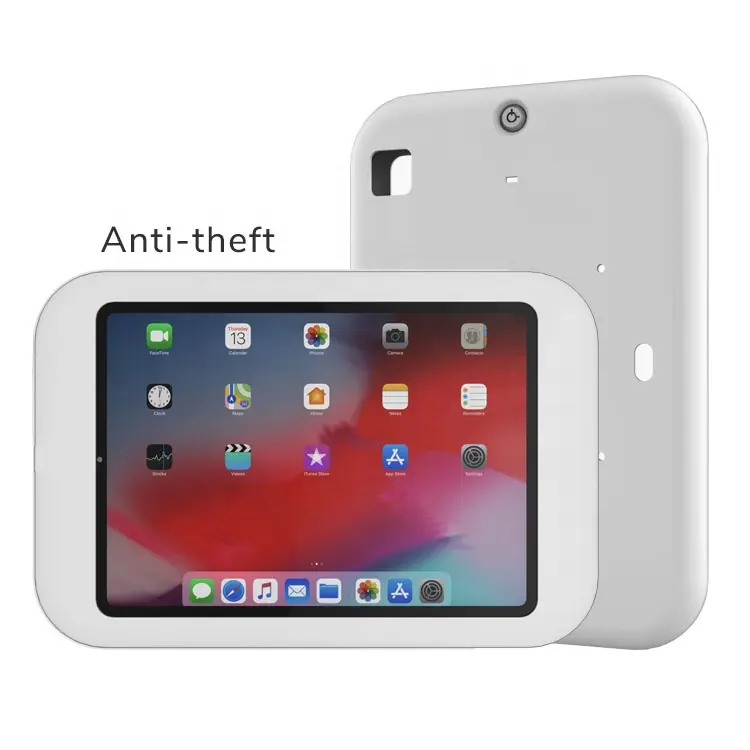 Chống trộm phổ trường hợp đối với iPad an toàn Tablet PC khóa bao vây với có thể điều chỉnh miếng đệm Silicone