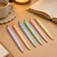 Recharges d'encre noire et bleue pour stylo à bille 0,7 mm, pour l'école, le bureau et la papeterie