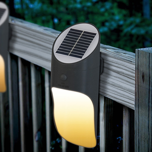 Applique murale <span class=keywords><strong>solaire</strong></span> à LED imperméable conforme à la norme IP65, luminaire décoratif d'extérieur, idéal pour un jardin - Product Image 2