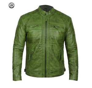 แจ็กเก็ตบอมเบอร์หนังสำหรับผู้ชายแฟชั่นฤดูใบไม้ผลิพร้อมโลโก้ด้านหน้าสำหรับผู้ใหญ่ขนาดสีทึบปรับแต่งได้ราคาสมเหตุสมผล2025 - Product Image 4