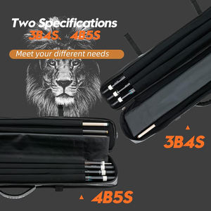 Free sample <b>Pool</b> <b>Cue</b> <b>Case</b>, <b>Pool</b> Stick <b>Case</b> 2 Sticks with Pockets, Sturdy Polyester Bag with Shoulder Strap Soft Billiard <b>Cue</b> - Product Image 4