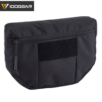 IDOGEAR 500D Nylon pochette de décharge tactique Durable système Molle sac de transport avec crochet boucle Camo pour gilet accessoires de chasse
