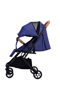 Cochecito Triciclo de lino ligero fácil de plegar, tabla Planeadora para mamá caliente con ruedas de aire, cochecito para bebé <span class=keywords><strong>Reborn</strong></span>/niños - Product Image 3