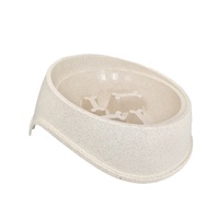 Bol pour animaux de compagnie Imilive, écologique, durable, à alimentation lente, antidérapant, en plastique, pour nourriture et eau, pour chiens et chats, nouvelle arrivée, design facile à nettoyer