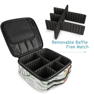 Custom Print Women Cosmetic <b>Box</b> Travel Organizer Portable <b>Makeup</b> <b>Storage</b> Bags Toiletry Cosmetic Case - Product Image 5