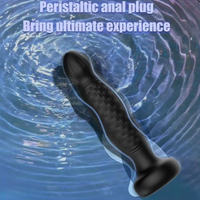 Vibromasseur télécommandé ondulatoire, plug anal, masseur de prostate, jouet sexuel pour hommes et femmes, plug anal vibrant, jouets sexuels
