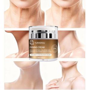Crème pour <span class=keywords><strong>le</strong></span> cou raffermissante au collagène et au rétinol anti-âge, pompe à vide en gros, hydratation intense, lifting, réduit les rides du cou, utilisation jour et <span class=keywords><strong>nuit</strong></span> - Product Image 6