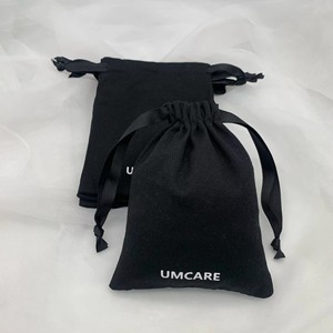 Bolsa de Regalo de Lona de Algodón Ecológica y Duradera con Cordón, Impresa con Logotipo Personalizado, para Empacar Celulares y Aretes - Product Image 5