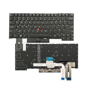החלפת מקלדת עבור Lenovo thinkpad t490s t495 t495s p1 gen 3 2 t13s t14s x1 x1 fixep1 אנגלית לנו מחשב נייד מקלדת - Product Image 1