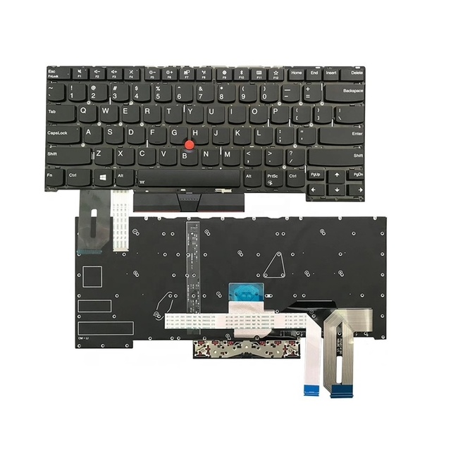 Replacement Keyboard for Lenovo Thinkpad T490s T495 T495s P1 Gen 3 2 T13s T14S X1ExtremeP1 X1 English US Laptop keyboard