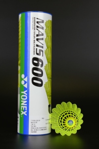 Volano da badminton in nylon YY Y O N E X MAVIS 600 M600 a velocità media - Product Image 4