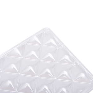 Emballage personnalisé en blister pour 12 macarons, inserts de plateau en <span class=keywords><strong>PET</strong></span>/PP recyclé de qualité alimentaire, transparents, avec tailles personnalisées - Product Image 4