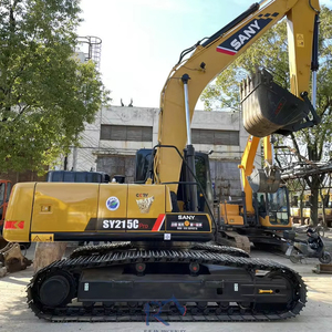 Venta caliente Sany215 Excavadora sobre orugas 21Ton Maquinaria de excavación minera <span class=keywords><strong>Precio</strong></span> barato Equipo de construcción <span class=keywords><strong>Marca</strong></span> China Sany 215 - Product Image 1