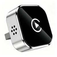 Convertidor Carplay de Cableado a Inalámbrico, Reconexión Automática Estable, Dongle de Infoentretenimiento Compatible con la Mayoría de los Vehículos con Carplay Cableado de Fábrica