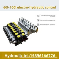 Machine de forage de roches à distance DCV100 avec moteur synchrone, commande électro-hydraulique et vanne de réversal multivoies