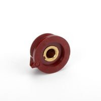 6.4mm trou d'arbre 1470 Clone couvercle de bouton de guitare insert en laiton amplificateur phénolique bouton de contrôle du Volume Audio accessoire de panneau CNC