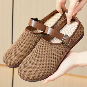 <b>Womens</b> Retro Soft Sole Sandals Outdoor Casual Mesh <b>Support</b> Slippers - Product Image 1