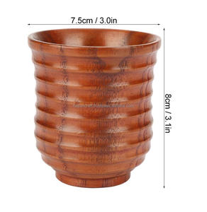 ภาชนะใส่เครื่องดื่มทำด้วยมือทำจากไม้แก้วผลิตภัณฑ์ขายส่งสำหรับใช้ในบ้านโรงแรมและร้านอาหาร - Product Image 6