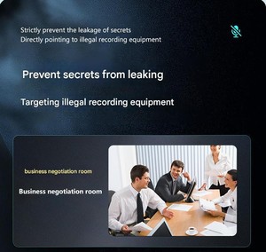 Bloqueur audio ultrasonique F26, brouilleurs audio fiables pour protéger les conversations contre l'écoute clandestine - Product Image 5